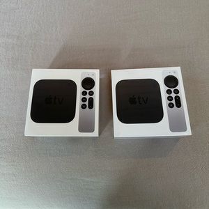 BRAND NEW APPLE TV (2 UNOPENED BOXES)
